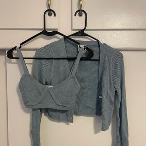 Isabelle’s cabinet sweater and top matching set